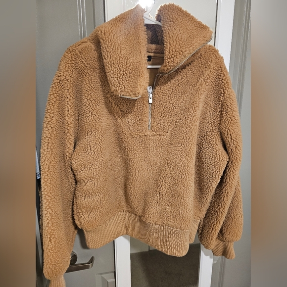 Express Jackets & Blazers - Express teddy bear color pullover, size L